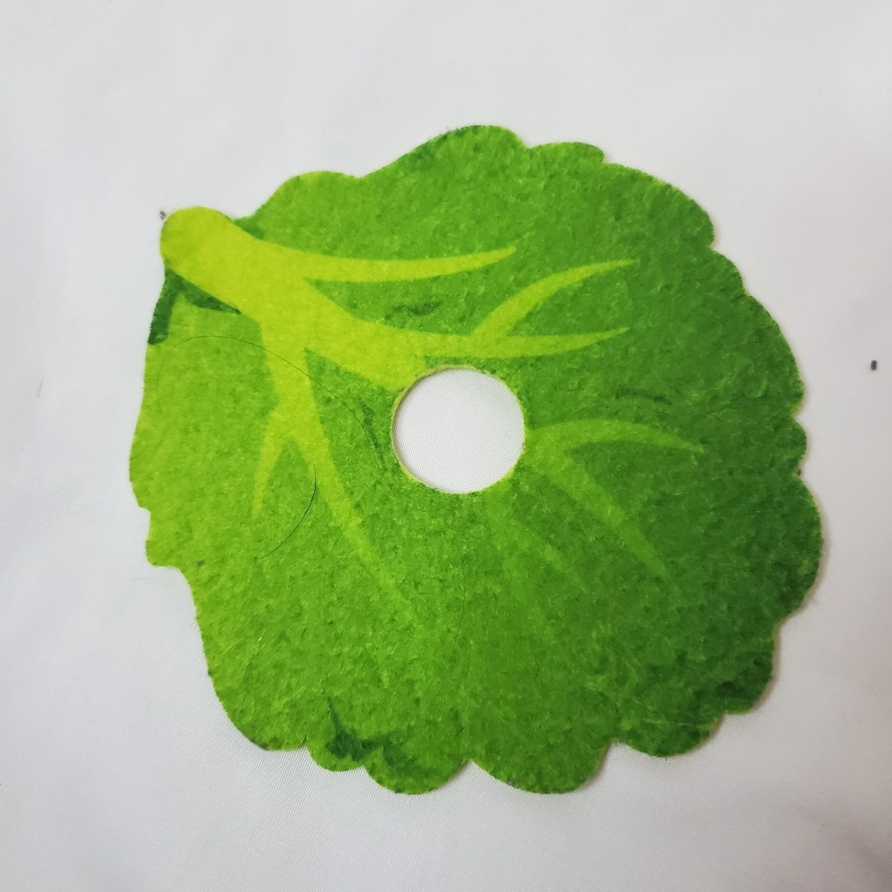 LeapFrog 4-in-1 Learning Hamburger Stacking Baby Toy REPLACEMENT FELT LETTUCE